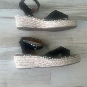 Franco Sarto 9.5 wedge sandals.